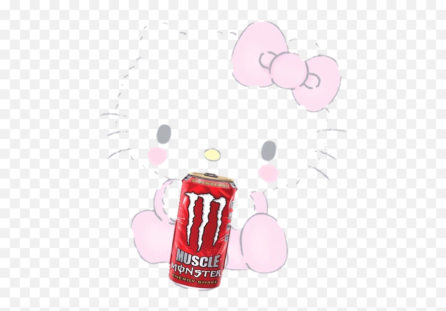 Kitti Energetic Sticker - Monster Energy Azul Emoji,Energetic Emoji