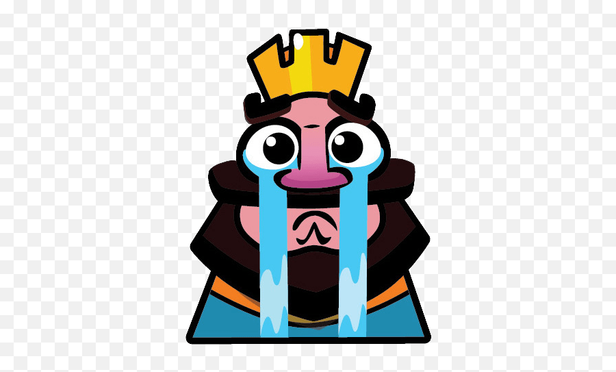 Clash Royale Sticker - Emoji Clash Royale Png,Clash Royale What Does The Crown Emoticon Mean