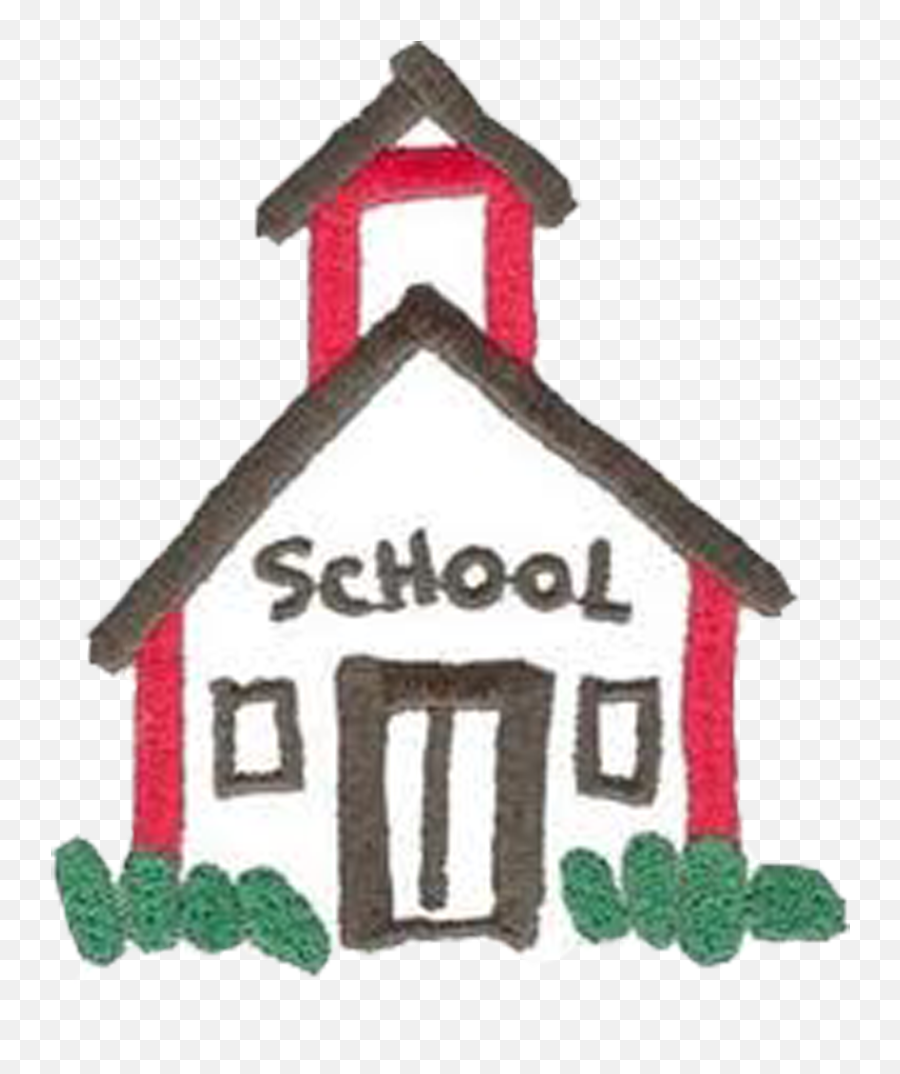 School House Png Images - School Embroidery Designs Emoji,Aops School House Emojis