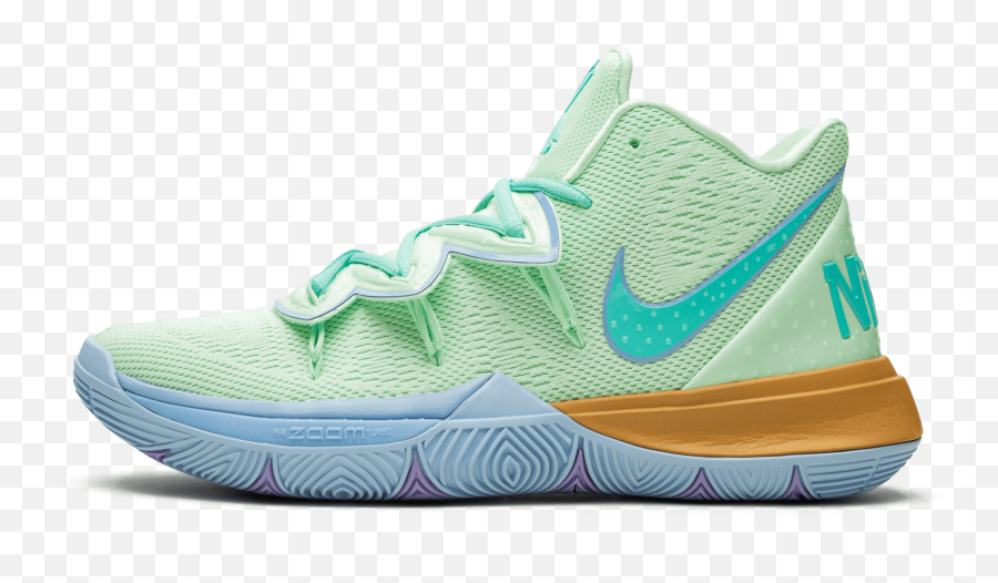 Kyrie 5 Spongebob U0027squidwardu0027 Men U0027s Fashion Footwear - Nike Kyrie 5 Spongebob Squidward Back Emoji,Footlocker Shoe Emoji