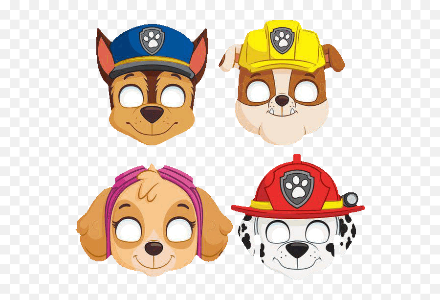 Jhoanna - Paw Patrol Party Masks Emoji,Como Hacer Lapiceros Para Nenas De Emojis Con Latas