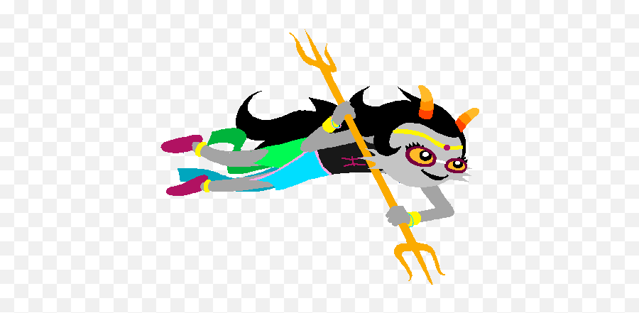 Homestuck Feferi Feferipeixes Sticker - Fictional Character Emoji,Homestuck Feferi Emoticon