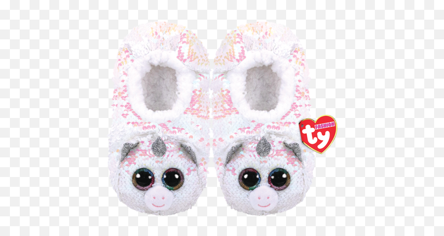 Ty Diamond Sequin Slippers - Beanie Boo Slippers Sequins Emoji,Emojis Tutus