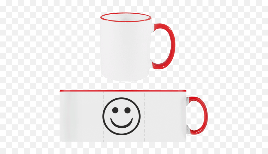 Smiley - Magic Mug Emoji,Emoticon Rectnagular Mouth