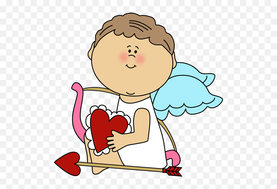 Valentines Day Clip Art - Clip Art Valentine Day Cupid Emoji,Dancing Heart Emoticon For Yahoo Messenger Valentine