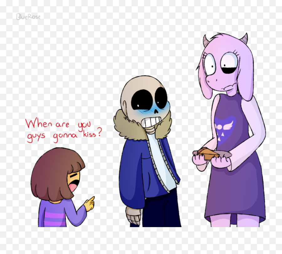 Pixie Engine - Undertale Sans X Frisk Fanart Emoji,Frisk Emoji