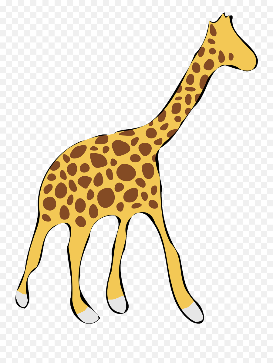 Giraffe Wildlife Africa - Free Vector Graphic On Pixabay Emoji,Forsaken World Elephant Emojis