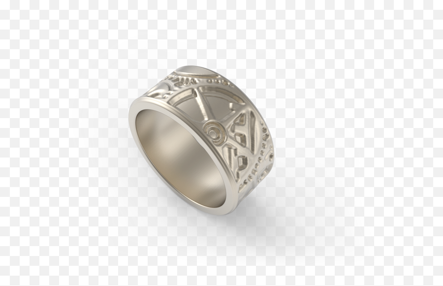 Personalized Jewelry - Wedding Ring Emoji,Heart Emoticon Ring Silver