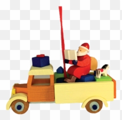 Santa Claus With Truck - Fictional Character Emoji,Samta Mooning Emoticon