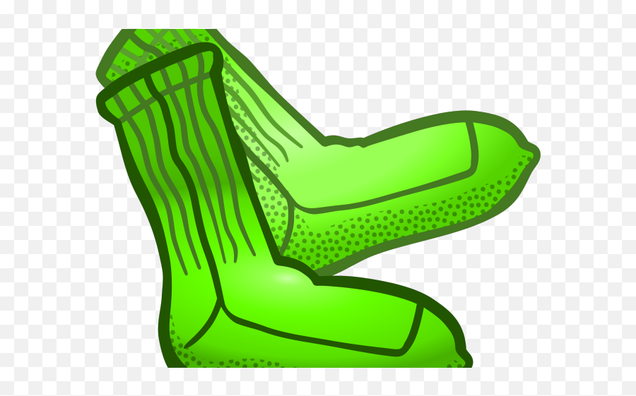 Crazy Clipart Socks - Clip Art Emoji,Emoji Slipper Socks
