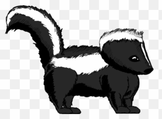 Skunk Clipart Striped Skunk - Skunk Png Clipart Emoji,Skunk Emoji