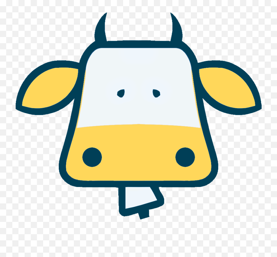 Nuget Gallery Furtemplaterazor 1091 - Happy Emoji,Cute Little Cow Emoticon