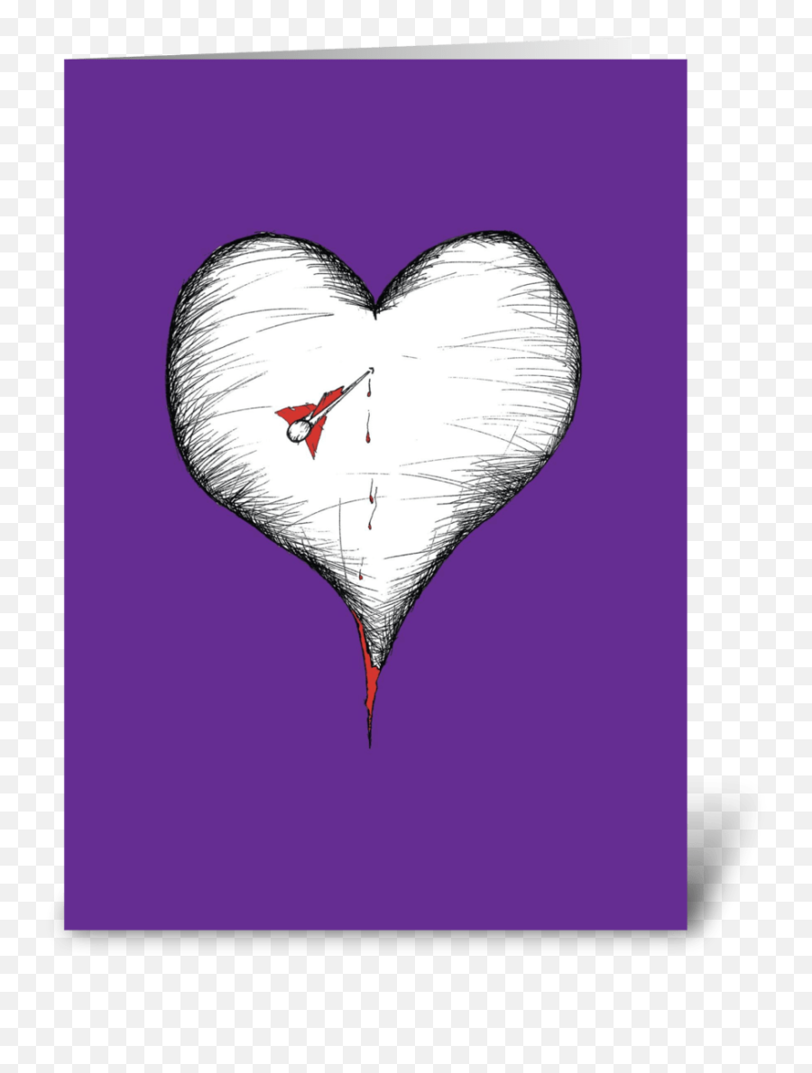 Shot Through The Heart Emoji,Heart Card Emoji