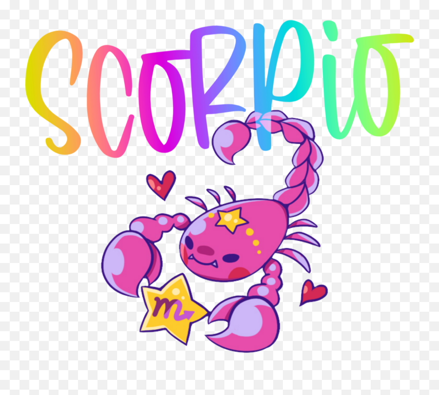 Scorpio Zodiac Horoscope Sticker - Big Emoji,Scorpio Zodiac Emoji