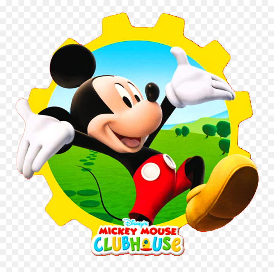 House Clipart Mickey Mouse Clubhouse - Club House Mickey Mouse Png Emoji,Mickey Mouse Ears Emoji