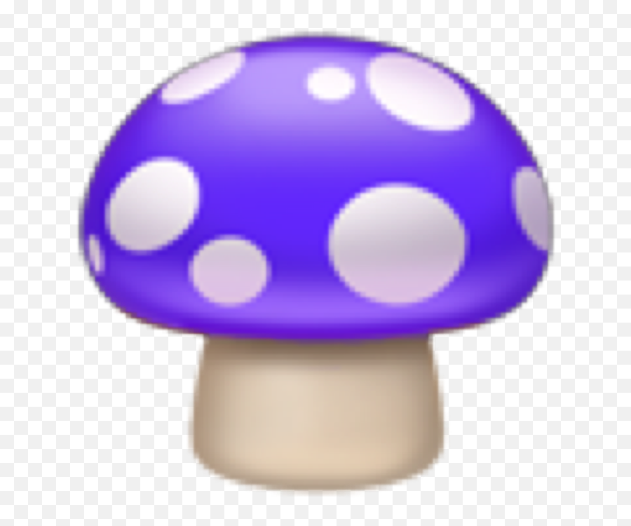 Mushroom Emoji Sticker - Dot,Mushroom Emoji