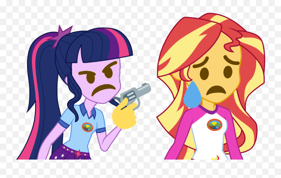 Angry Breasts Edit Emoji Emoji - Angry Equestria Girls Sunset Shimmer,Summer Emoji