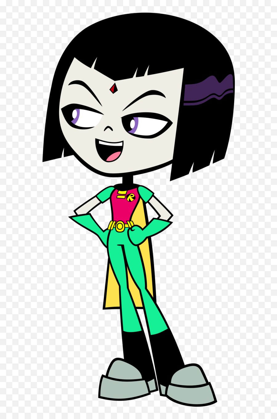 Image Holiday Raven Png Teen Titans Go - Teen Titans Go Raven Robin Emoji,Raven Teen Titans Emotions