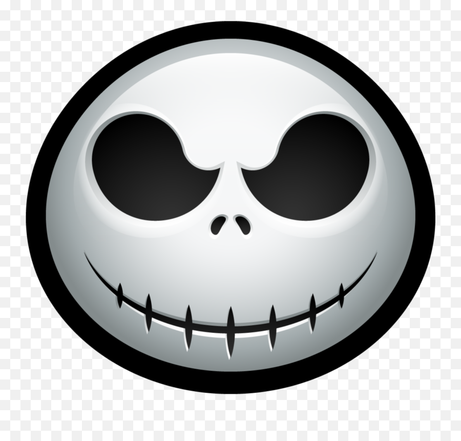 Dead Skull Halloween Jack Skellington Bones Emoji Baby - Jack Skellington Skull Png,Halloween Emoji