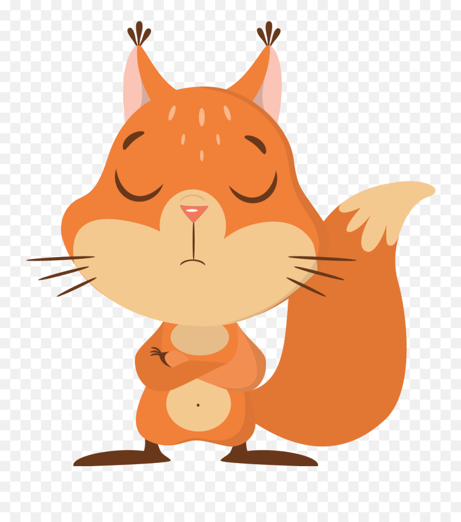 The Visual Squirrels Vsq Clipart - Happy Emoji,Red Squirrel Emoji