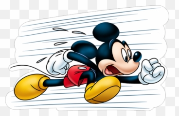 Free Download Mickey Mouse Sticker 11 Mickey Mouse - Mickey Running Emoji,Perverted Emoji Iphone