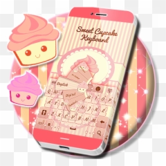 Sweet Cupcake Keyboard U2013 Apps On Google Play - Mobile Phone Emoji,Confederate Flag Emoji Android
