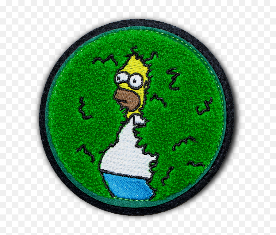 Simpsons Patch Brand - Homer Patch Emoji,The Simpsons Emotions