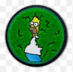 Simpsons Patch Brand - Homer Patch Emoji,The Simpsons Emotions