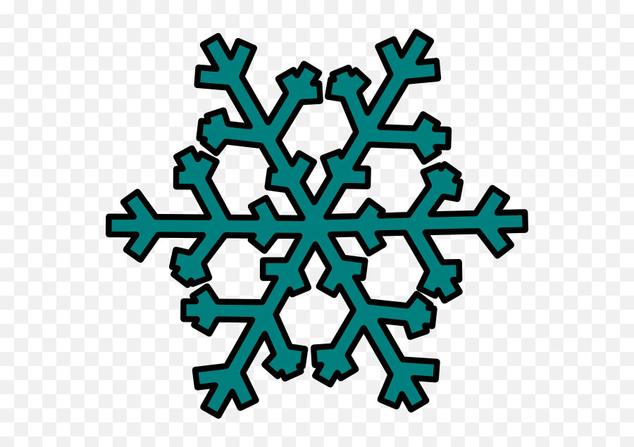 Free Transparent Snowflake Clipart - Teal Snowflakes Clipart Emoji,Snowflake Feet Emoji