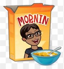 Funny Emoji Funny Qoutes Emoji Board - Cereal Bitmoji,Black Woman Emoji
