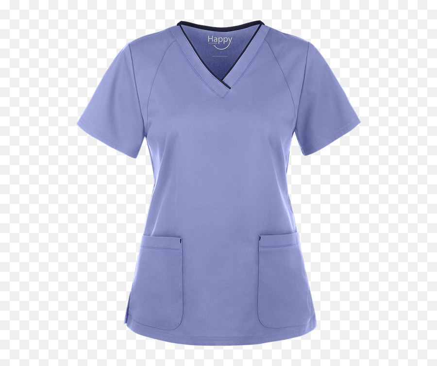 Fashionable Nurse Scrubs - V Neck Shirt Emoji,Emoji Jogger Suits