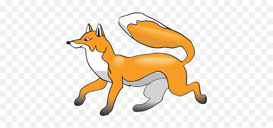 Over 100 Free Fox Vectors - Pixabay Pixabay Fox Walking Clipart Emoji,Arctic Fox Emoji