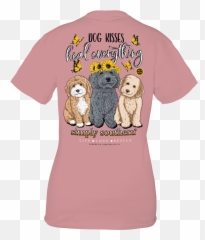 Simply Southern Dog Kisses Short Sleeve T - Shirt Simply Southern Kisses Shirt Emoji,Chow Chow Emoticon