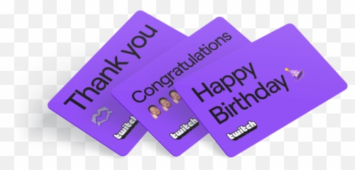 Twitch Gift Card - Twitch Gift Card Png Emoji,New Twitch User Adding Emojis To Twich