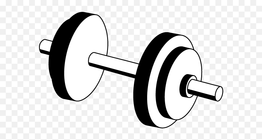 Barbell Clipart Png Png Images - Dumbbell Clipart Png Emoji,Emoticon With Dumbells