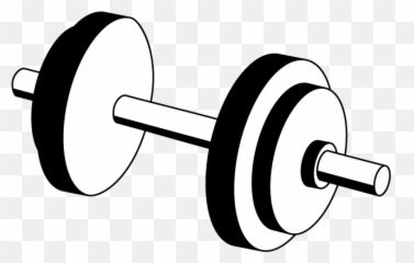 Barbell Clipart Png Png Images - Dumbbell Clipart Png Emoji,Emoticon With Dumbells