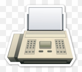 Fax Machine Emoji Png Image With No - Fax,Sewing Machine Emoji