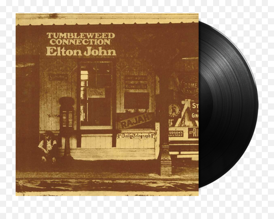 Elton John - Elton John Tumbleweed Connection Spotify Emoji,Rolling Tumbleweed Emoticon