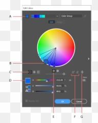 Work With Color Groups In - Circulo Cromatico En Illustrator Emoji,Posterization Onjects, Color Emotion