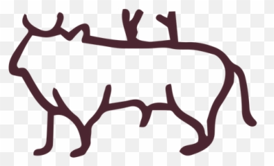 Egyptian Bull Hieroglyphics Symbol - Transparent Png U0026 Svg Ox Emoji,Bull Emoji
