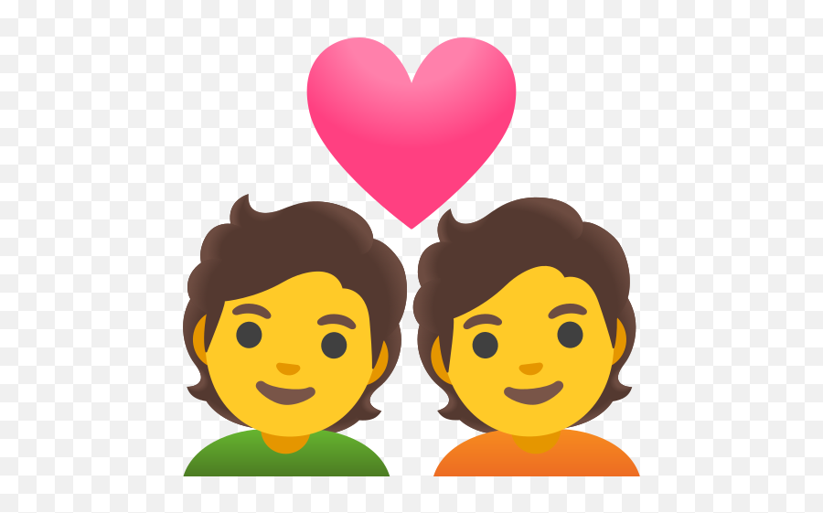 Couple With Heart Emoji - Emoji De Casal Apaixonado,Crying Heart Emoji