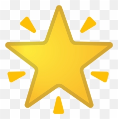 Star Emoji Meaning With Pictures - Yellow Star Icon Png,Sparkle Emoji