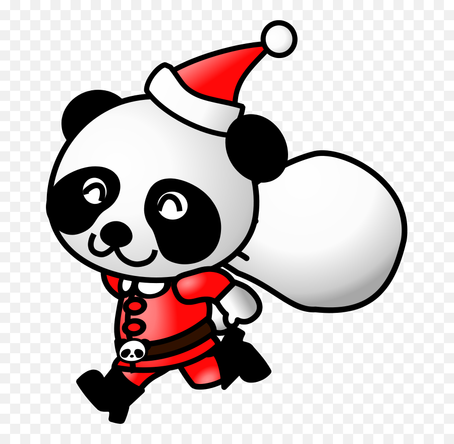 Red Panda Clipart Gclipart U2013 Cute766 - Panda Santa Clipart Emoji,Red Panda Emoji