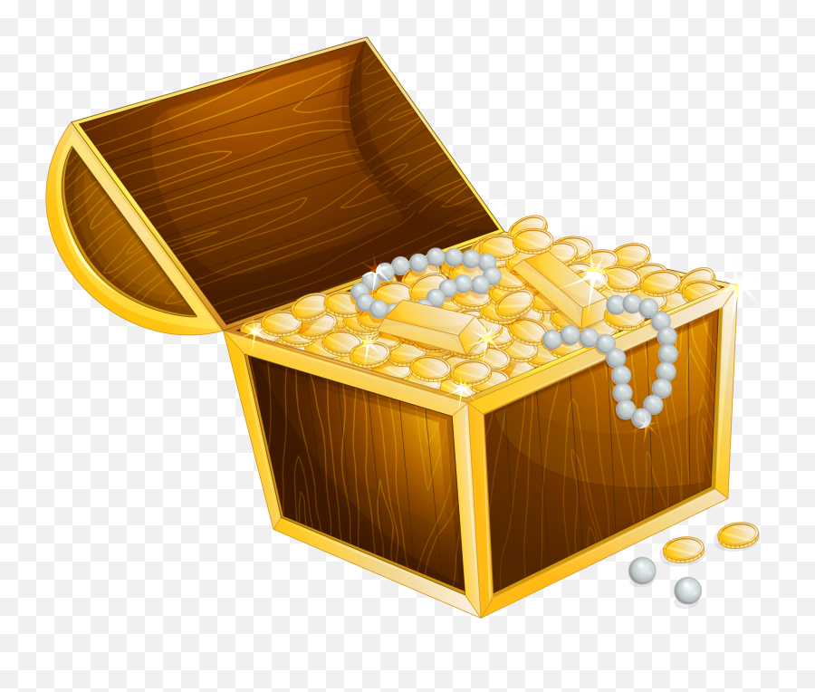 Transparent Treasure Chest Picture - Transparent Png Treasure Chest Clipart Emoji,Treasure Emoji