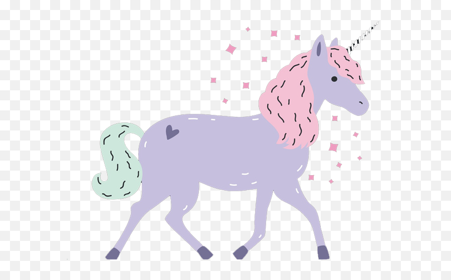 Unicorn Horn Illustration - Color Unicorn Png Download 725 Side View Unicorn Emoji,Images Of Unicorn Emojis To Color