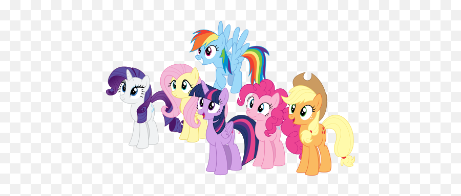 The Movie - 6 Mane Emoji,Copy And Paste My Little Pony Emojis
