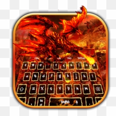 Bloody Fire Dragon Keyboard Theme - Computer Hardware Emoji,What Do Dragon Emojis Mean