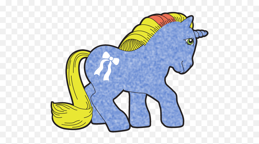 Combines A Rainbow Mane With Pastel Blue Hair Soft As A - Fictional Character Emoji,Emoji Smiley Emoticon Yellow Round Plush Soft Doll Toy