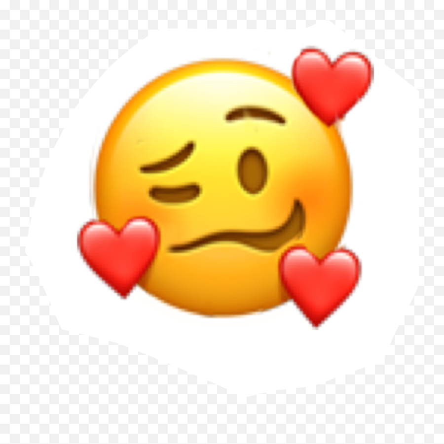 Love Emoji Cute Hearts Sticker - Custom Iphone Emojis,Goofy Emoji