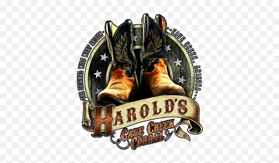 Haroldu0027s Cave Creek Corral - Haroldu0027s Cave Creek Corral Harolds Cave Creek Logo Emoji,49er Emoticon